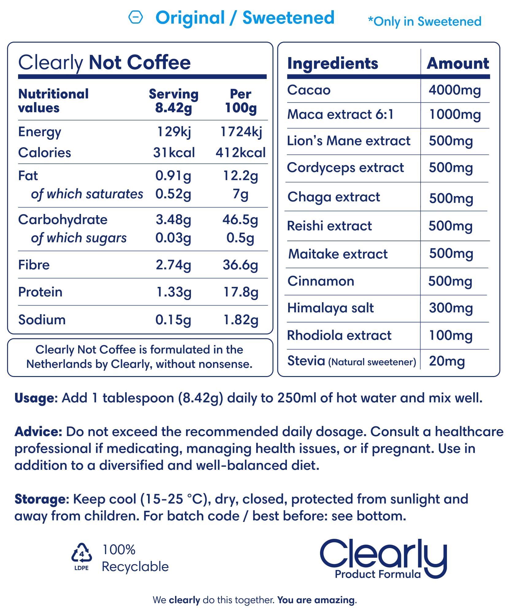  Clearly - Not Coffee