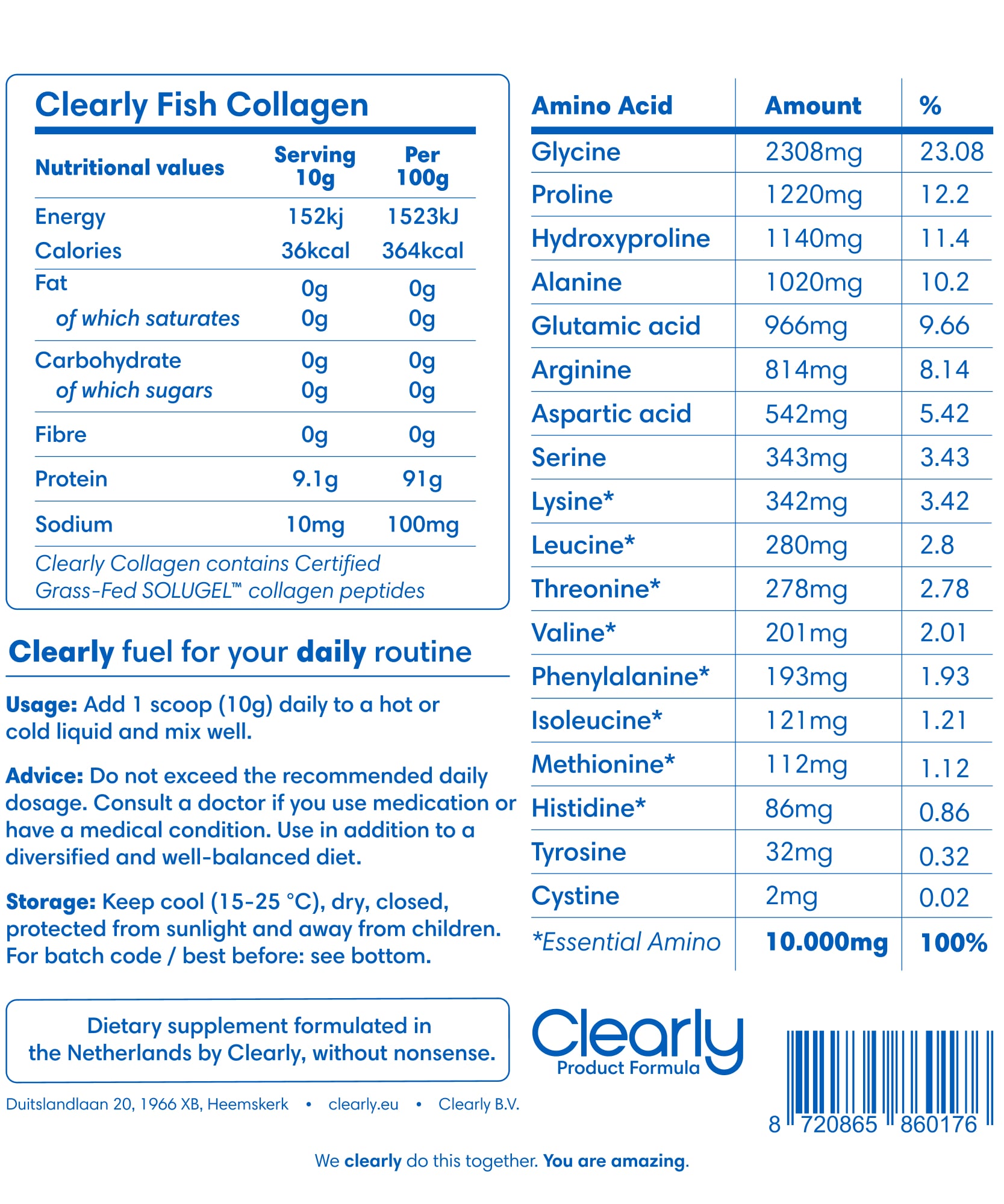  Clearly - Fish Collagen